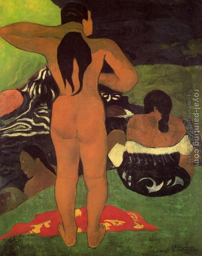 Paul Gauguin : Tahitian Women Bathing Paul Gauguin : Tahitian Women Bathing